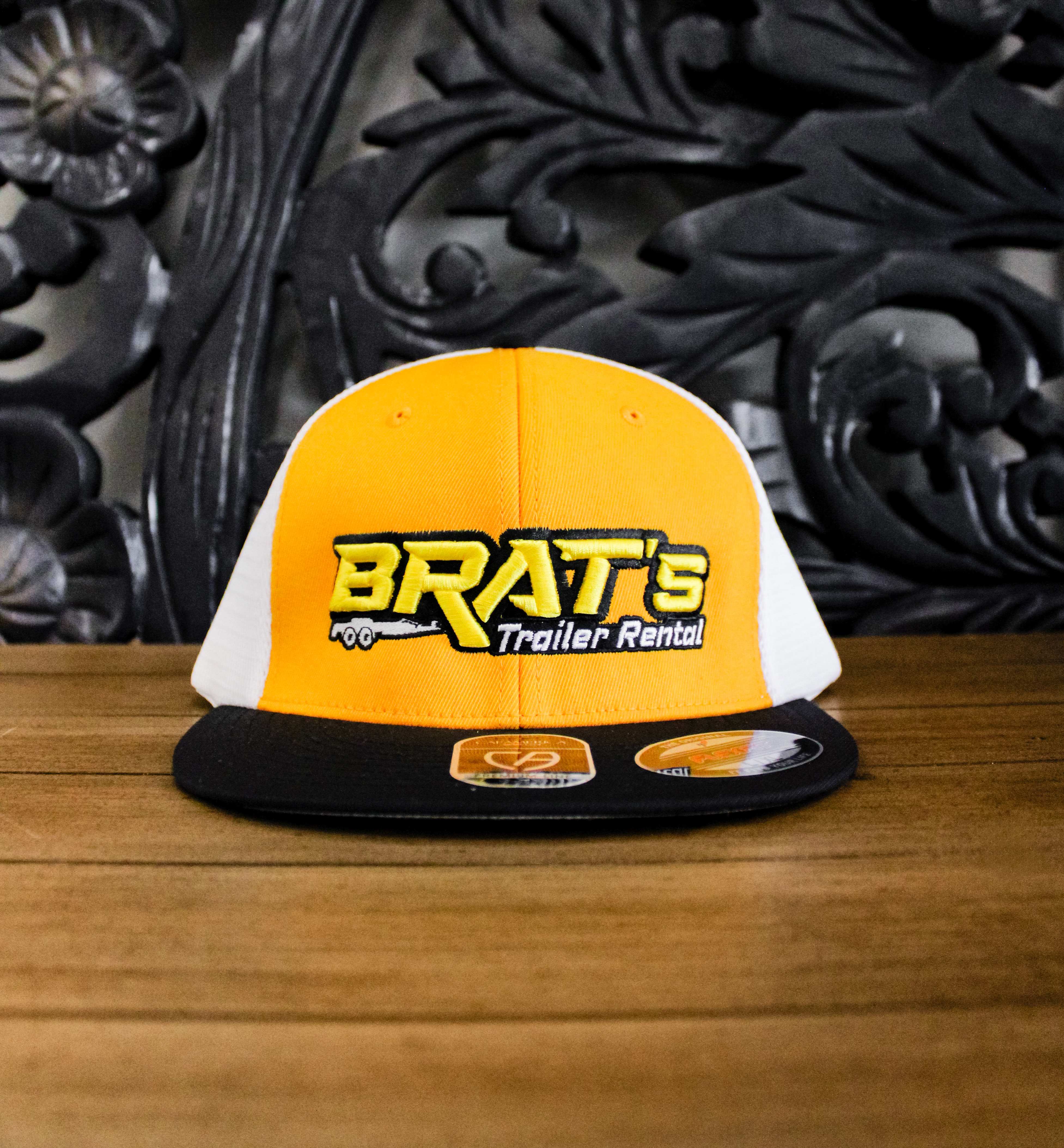 BRAT's Trailer Rental snapback hat