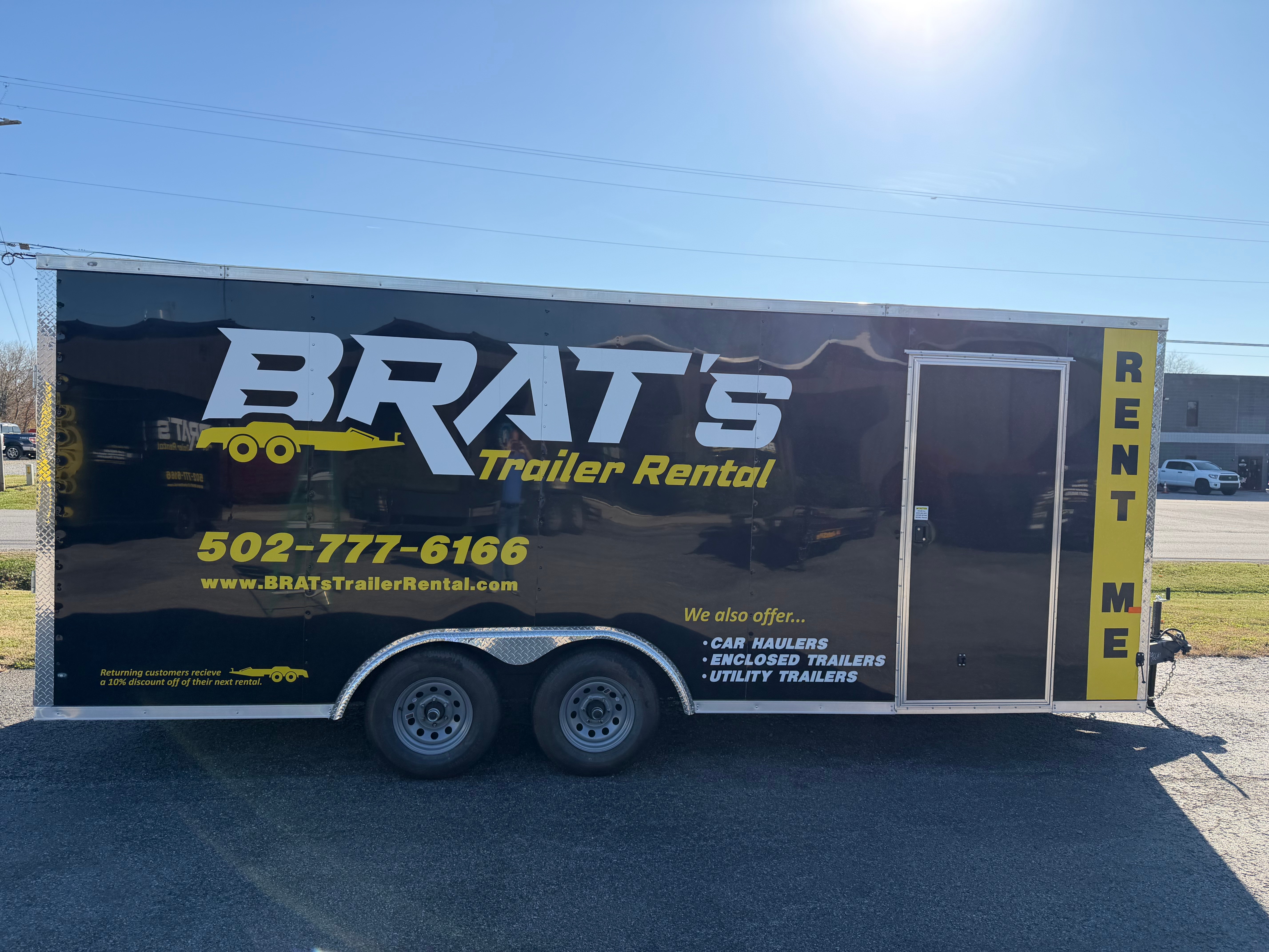 20ft Enclosed Trailer for rent in Louisville, KY - view 1 of 4