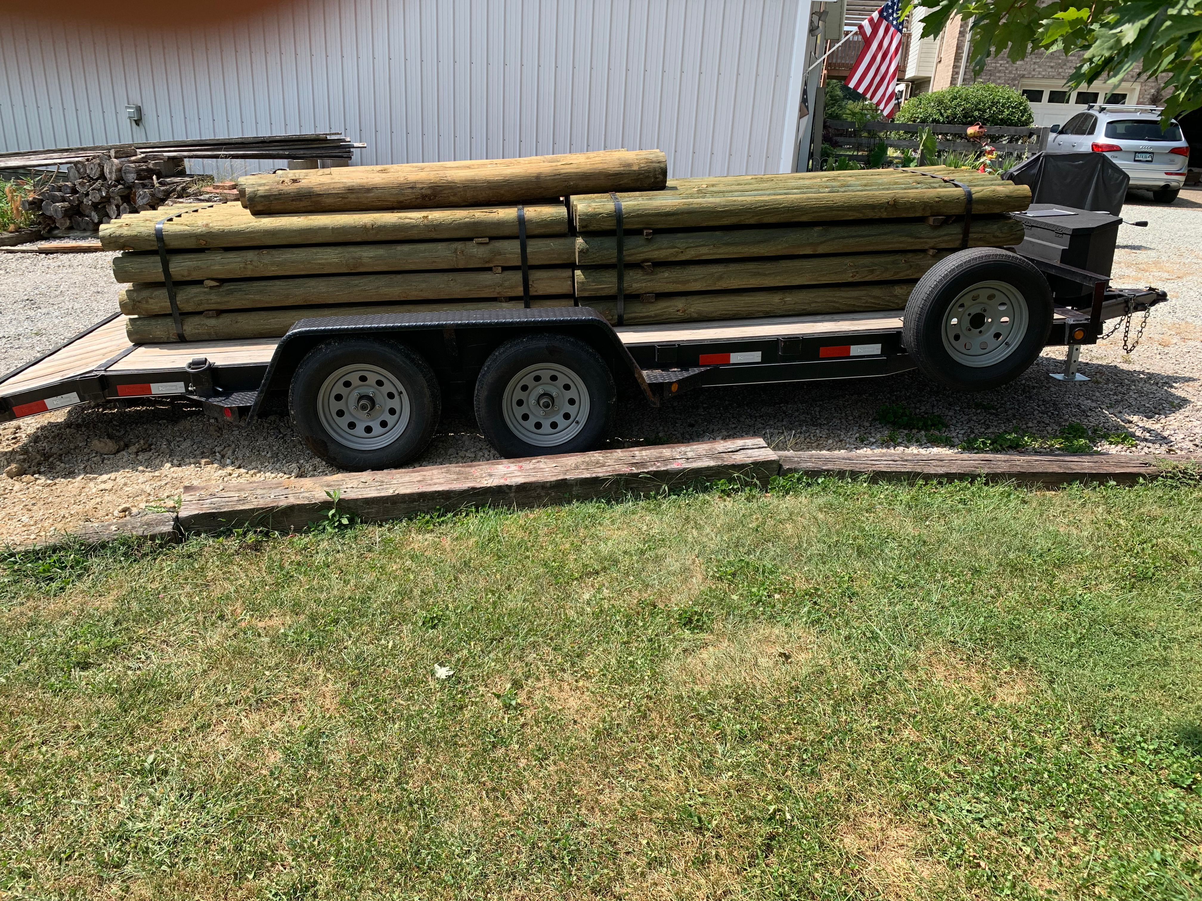 82" x 18' Car Hauler Trailer for rent in Louisville, KY - view 1 of 4